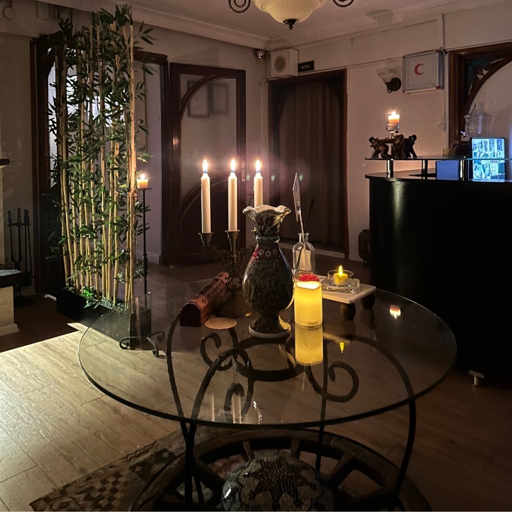 Spa ambiyans köşesi